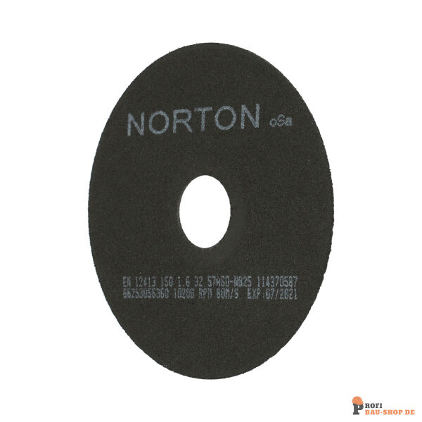 nortonschleifmittel/NORTON_schleifmittel_66253056360 Flat cutting off wheel Non-Reinforced Cut-Off-Norton NRCO-150x1.6x32-57A60NB25_182822